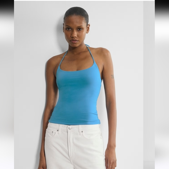 Aritzia Tops - Aritzia Original Contour Grace Halter Top Sz L